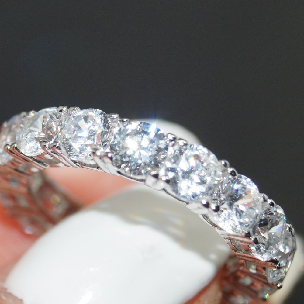 brand new 925 sterling silver rings cubic zirconia